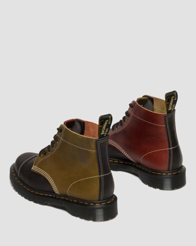101 Dead Stock Made In England Cizme din piele cu șireturi 101 Dead Stock Made In England Cizme din piele cu șireturi