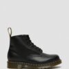 101 Ghete Smooth Leather cu cusături galbene 101 Ghete Smooth Leather cu cusături galbene