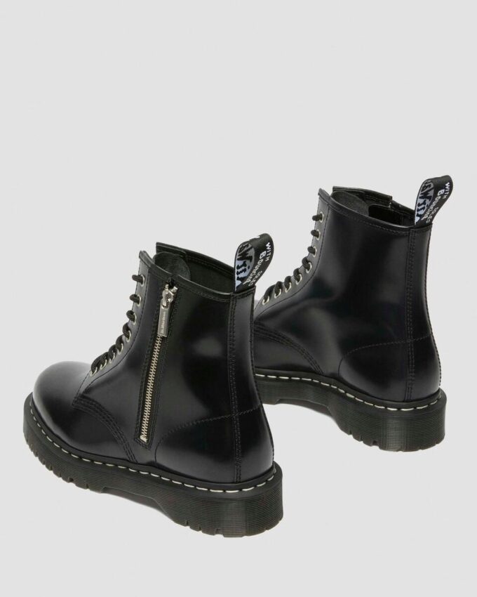 1460 Bex Smooth Leather Cizme cu șireturi și fermoar