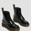 1460 Cizme cu șireturi din Patent Leather pentru femei 1460 Cizme cu șireturi din Patent Leather pentru femei