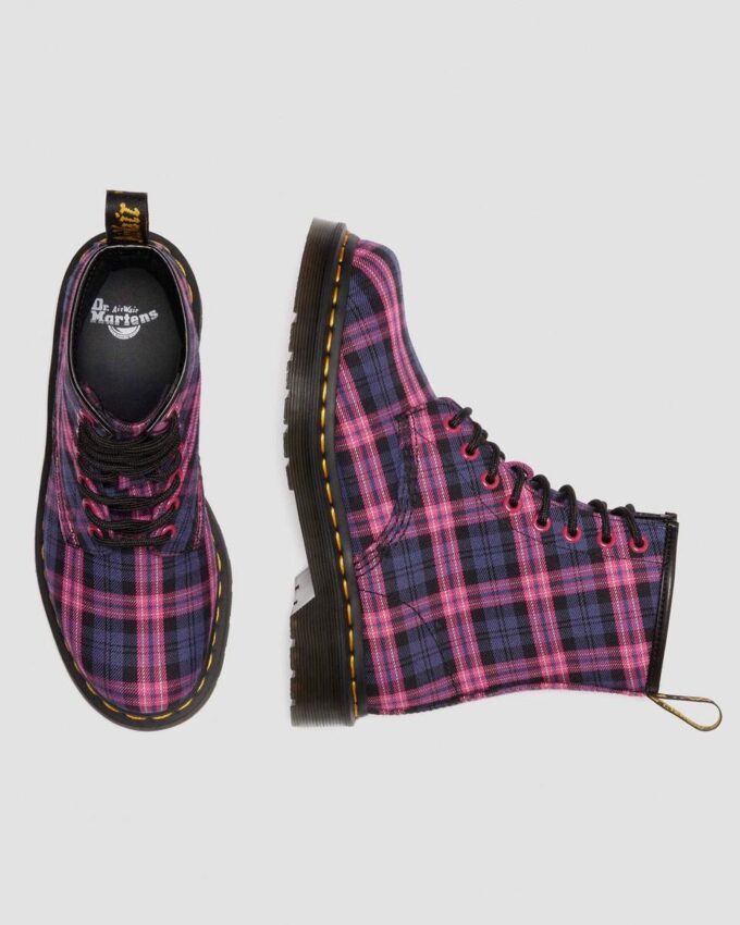 1460 Cizme cu șireturi tartan 1460 Cizme cu șireturi tartan