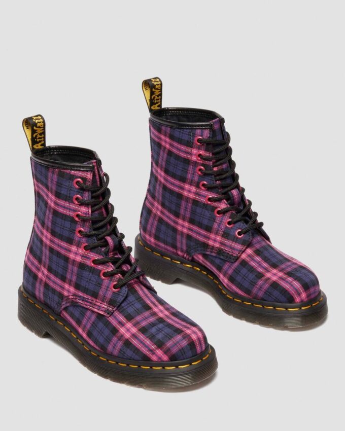 1460 Cizme cu șireturi tartan 1460 Cizme cu șireturi tartan