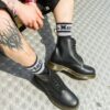 1460 Cizme din Smooth Leather cu șireturi 1460 Cizme din Smooth Leather cu șireturi