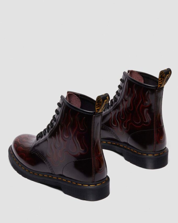 1460 Inferno Arcadia Cizme din piele Rub Off
