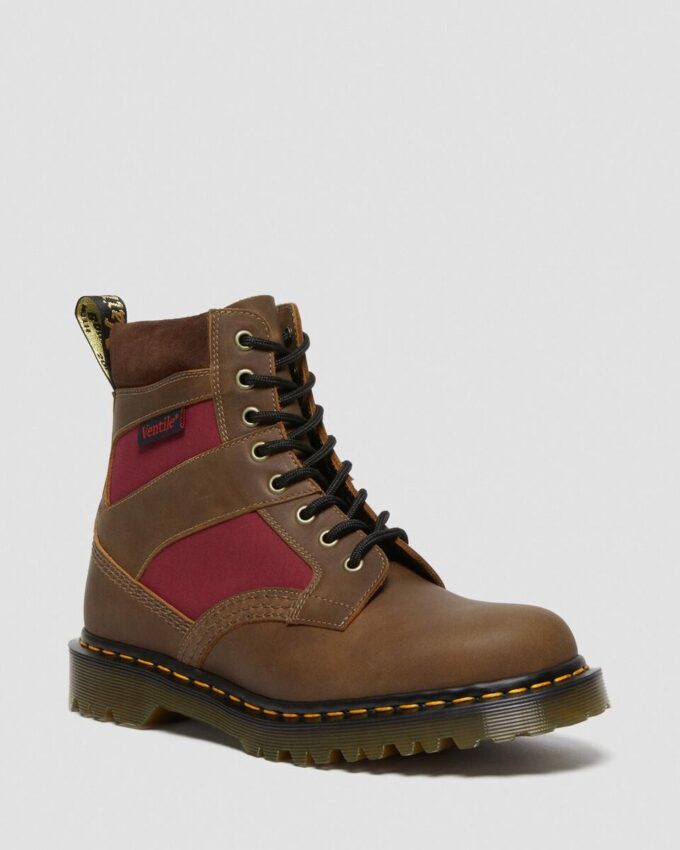 1460 Made in England Cizme cu șireturi și panouri căptușite 1460 Made in England Cizme cu șireturi și panouri căptușite