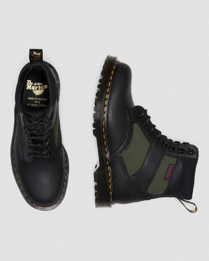 1460 Made in England Cizme cu șireturi și panouri căptușite 1460 Made in England Cizme cu șireturi și panouri căptușite