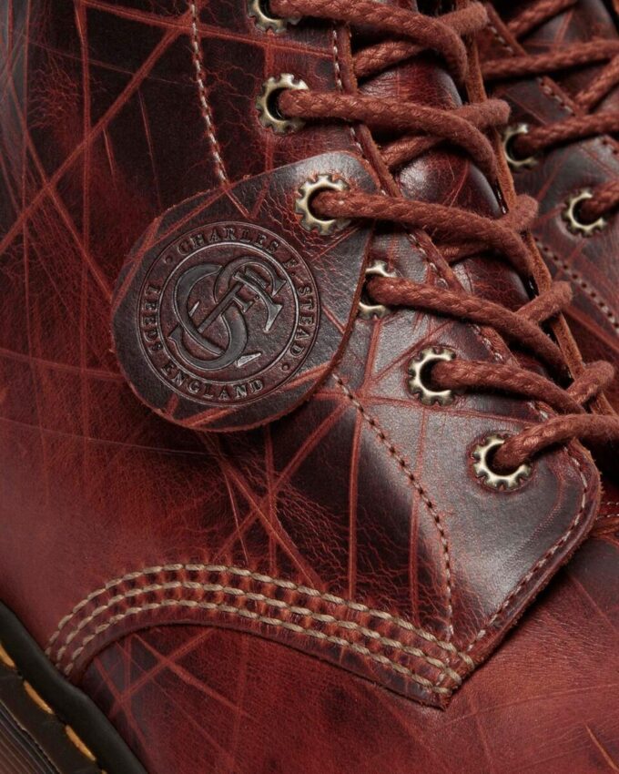 1460 Pascal Bex Made In England Cizme din piele cu vârf rotunjit