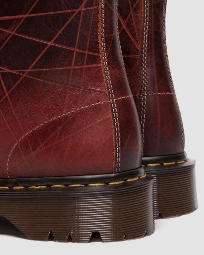 1460 Pascal Bex Made In England Cizme din piele cu vârf rotunjit