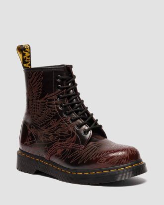 1460 PHOENIX Arcadia Cizme din piele Rub Off