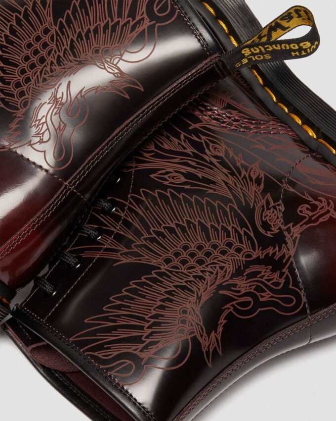 1460 PHOENIX Arcadia Cizme din piele Rub Off 1460 PHOENIX Arcadia Cizme din piele Rub Off