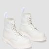 1460 Twist MM6 Cizme din piele netedă + Virginia Leather cu șireturi 1460 Twist MM6 Cizme din piele netedă + Virginia Leather cu șireturi