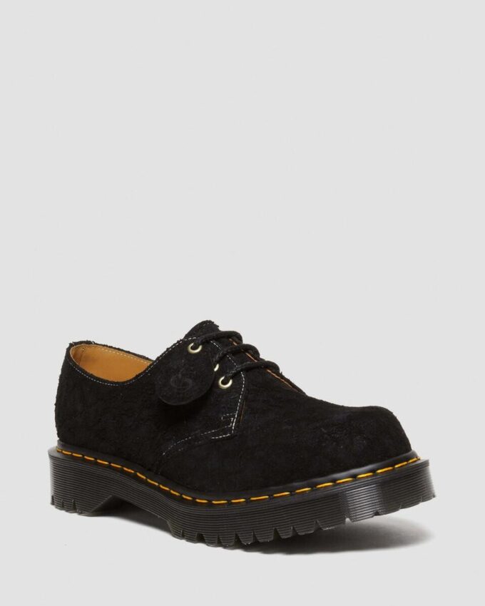 1461 Bex Made in England Pantofi Oxford din piele de căprioară embosată 1461 Bex Made in England Pantofi Oxford din piele de căprioară embosată