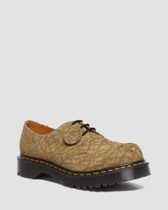 1461 Bex Made in England Pantofi Oxford din piele de căprioară embosată