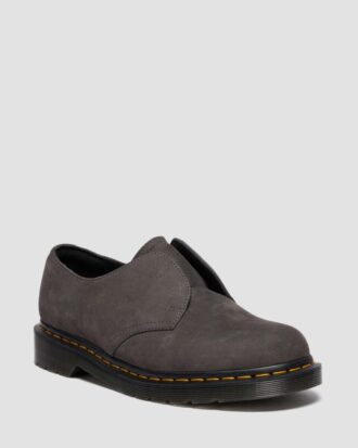 1461 LACELESS Pantofi slip-on din nubuc moale