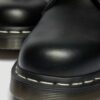 1461 Pantofi cu șireturi din Smooth Leather cu cusături albe