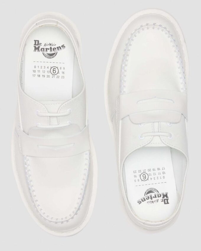 1461 Pantofi din piele netedă + Virginia Leather 1461 Pantofi din piele netedă + Virginia Leather