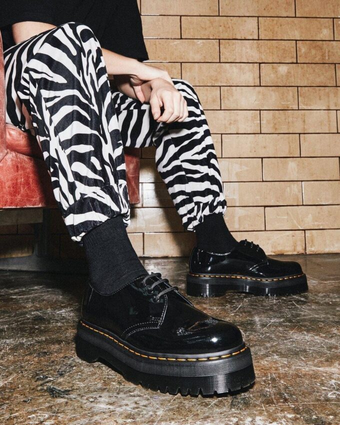 1461 Pantofi Oxford cu platformă din Patent Leather 1461 Pantofi Oxford cu platformă din Patent Leather