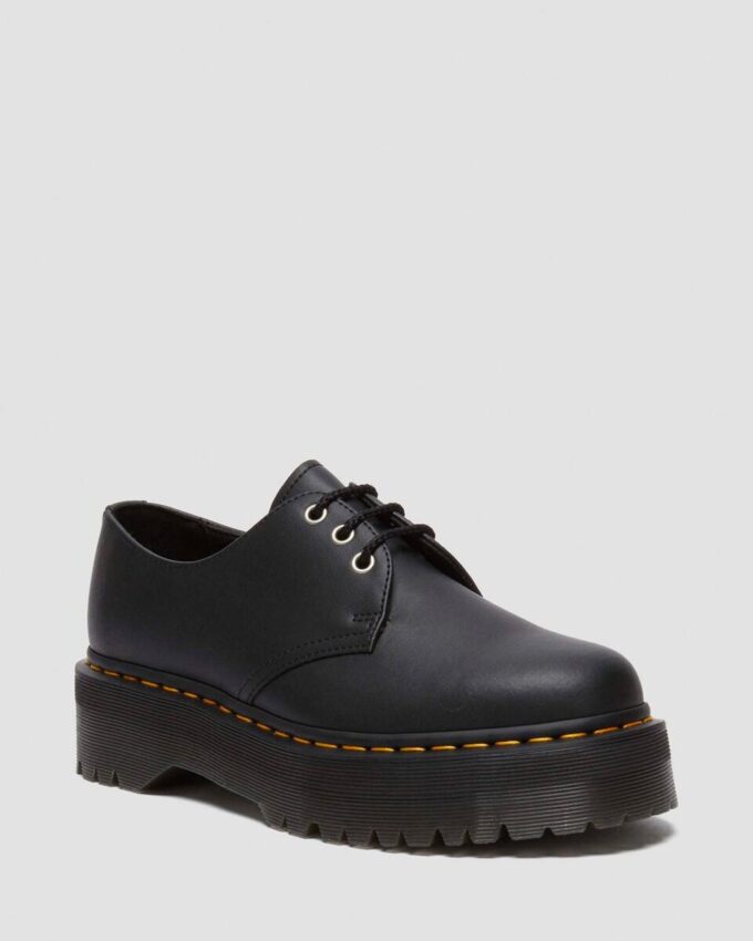 1461 Pantofi Oxford cu platformă din piele reciclată Genix Nappa Leather 1461 Pantofi Oxford cu platformă din piele reciclată Genix Nappa Leather