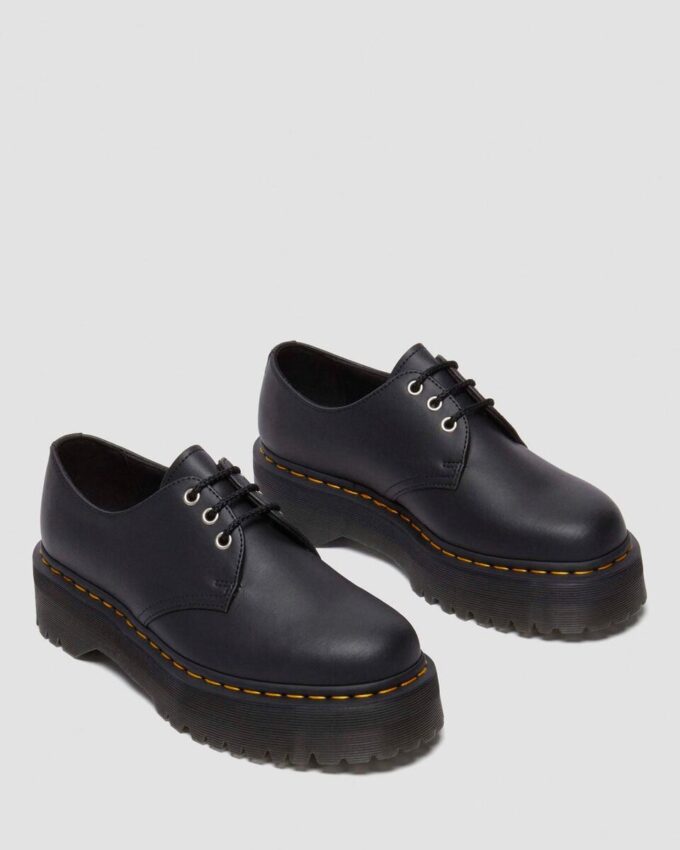 1461 Pantofi Oxford cu platformă din piele reciclată Genix Nappa Leather 1461 Pantofi Oxford cu platformă din piele reciclată Genix Nappa Leather