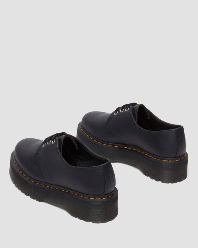 1461 Pantofi Oxford cu platformă din piele reciclată Genix Nappa Leather 1461 Pantofi Oxford cu platformă din piele reciclată Genix Nappa Leather