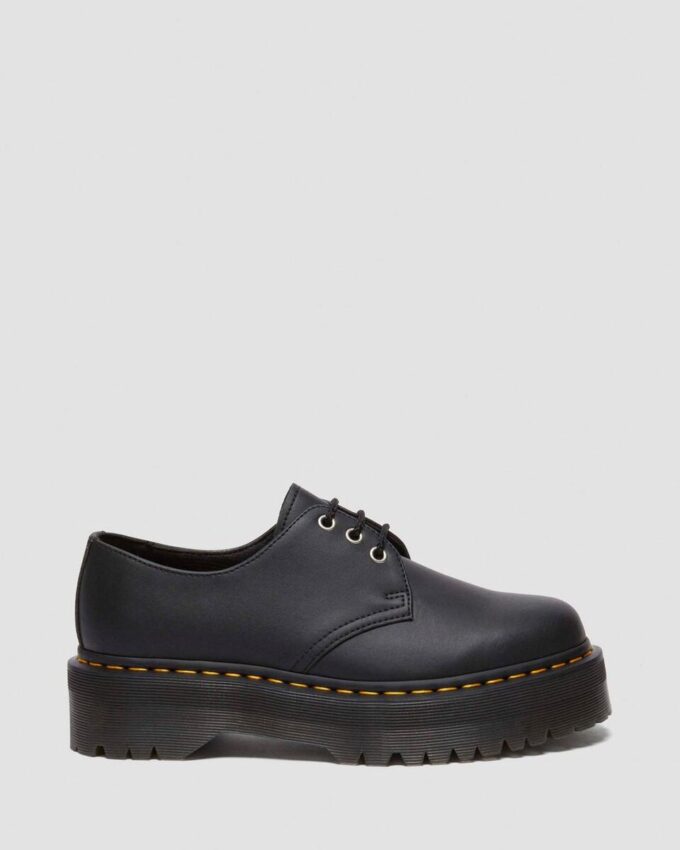 1461 Pantofi Oxford cu platformă din piele reciclată Genix Nappa Leather 1461 Pantofi Oxford cu platformă din piele reciclată Genix Nappa Leather
