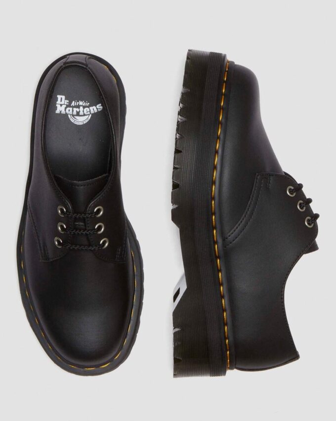 1461 Pantofi Oxford cu platformă din piele reciclată Genix Nappa Leather 1461 Pantofi Oxford cu platformă din piele reciclată Genix Nappa Leather