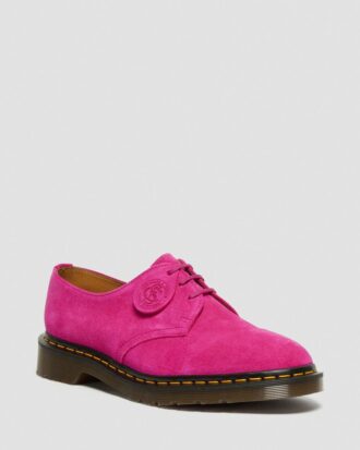 1461 Pantofi Oxford din piele de căprioară Buck, fabricați în Anglia