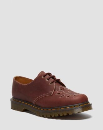 1461 Pantofi Oxford din piele de căprioară Desert Oasis, fabricați în Anglia