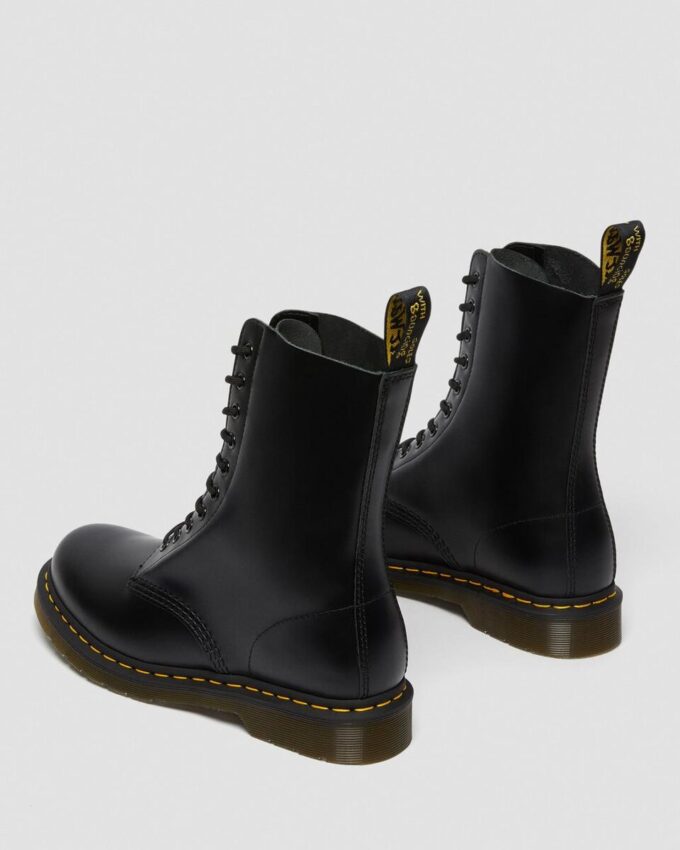 1490 Smooth Leather Mid Calf Boots