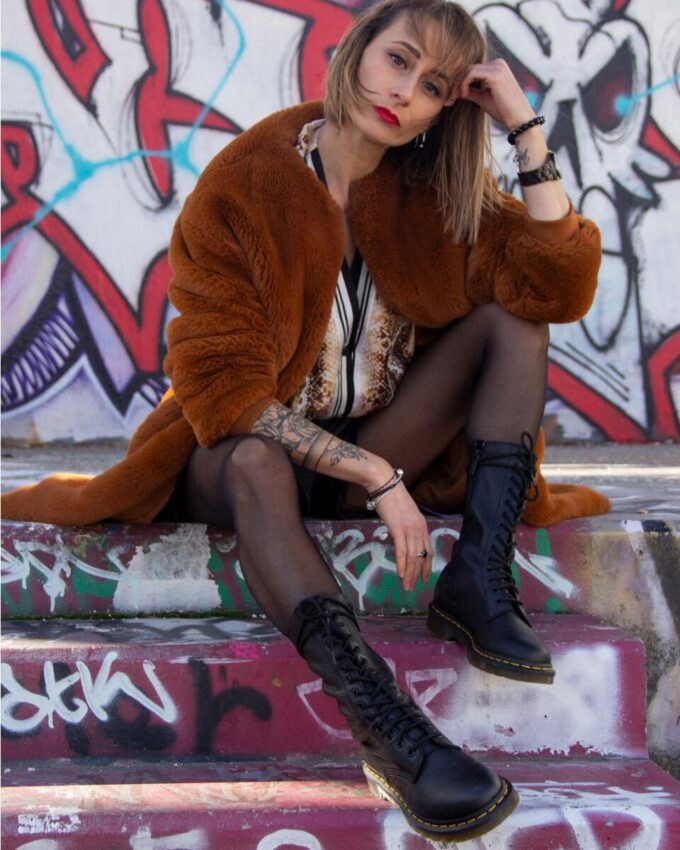 1B99 Cizme din Virginia Leather până la jumătatea gambei 1B99 Cizme din Virginia Leather până la jumătatea gambei