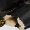 2976 Chelsea Boot cu platformă căptușită cu blană artificială