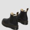 2976 Chelsea Boot cu platformă căptușită cu blană artificială