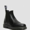 2976 Chelsea Boot din piele Smooth Leather cu cusături albe