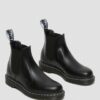 2976 Chelsea Boot din piele Smooth Leather cu cusături albe