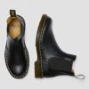 2976 Chelsea Boot din piele Smooth Leather cu cusături galbene
