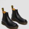 2976 Chelsea Boot din piele Smooth Leather cu cusături galbene