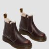 2976 Leonore II Cizme Chelsea din piele grizzly căptușite cu blană artificială