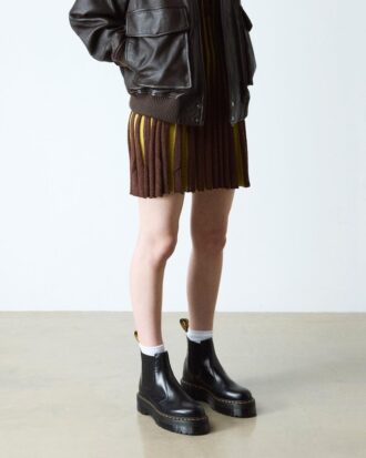 2976 Smooth Leather Chelsea Boot cu platformă