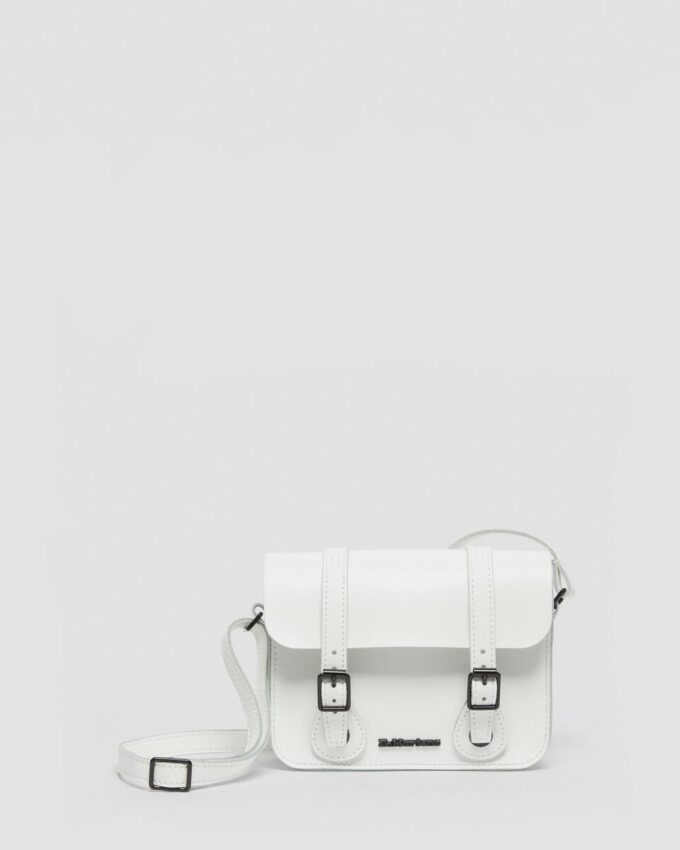 7 INCH SATCHEL Geantă din piele cu curea transversală