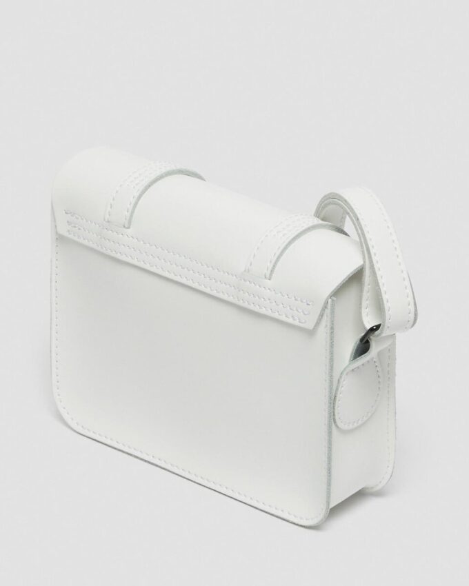 7 INCH SATCHEL Geantă din piele cu curea transversală