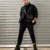 7 INCH SATCHEL Geantă din piele cu curea transversală