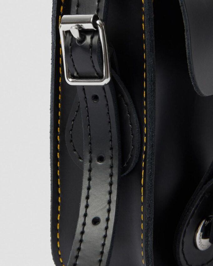 7 INCH SATCHEL Geantă din piele cu curea transversală