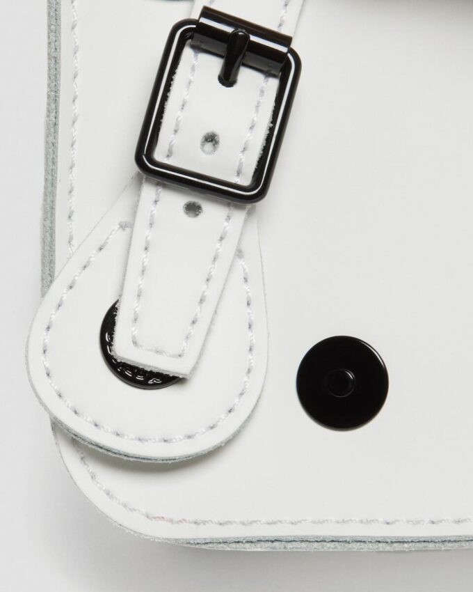 7 INCH SATCHEL Geantă din piele cu curea transversală