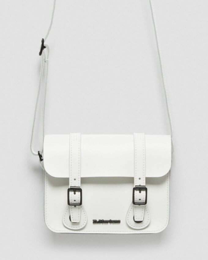7 INCH SATCHEL Geantă din piele cu curea transversală