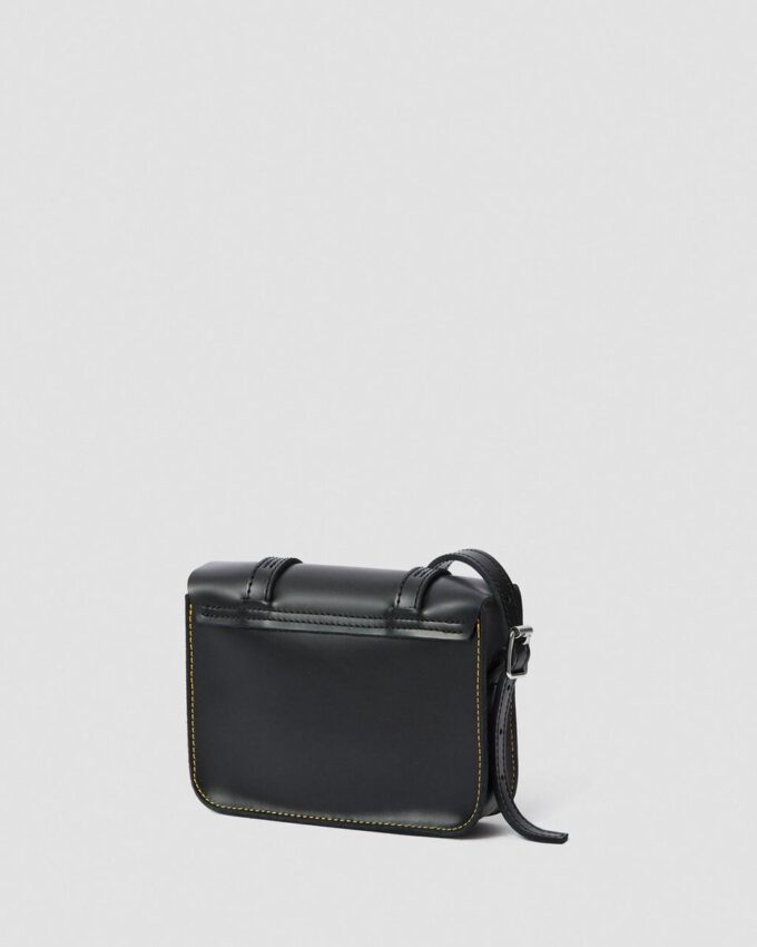 7 INCH SATCHEL Geantă din piele cu curea transversală