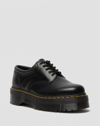 8053 Pantofi casual cu platformă din piele