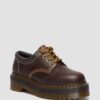 8053 Pantofi casual cu platformă din piele Crazy Horse