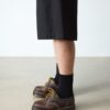 8053 Pantofi casual cu platformă din piele Crazy Horse