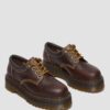 8053 Pantofi casual cu platformă din piele Crazy Horse