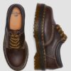 8053 Pantofi casual cu platformă din piele Crazy Horse